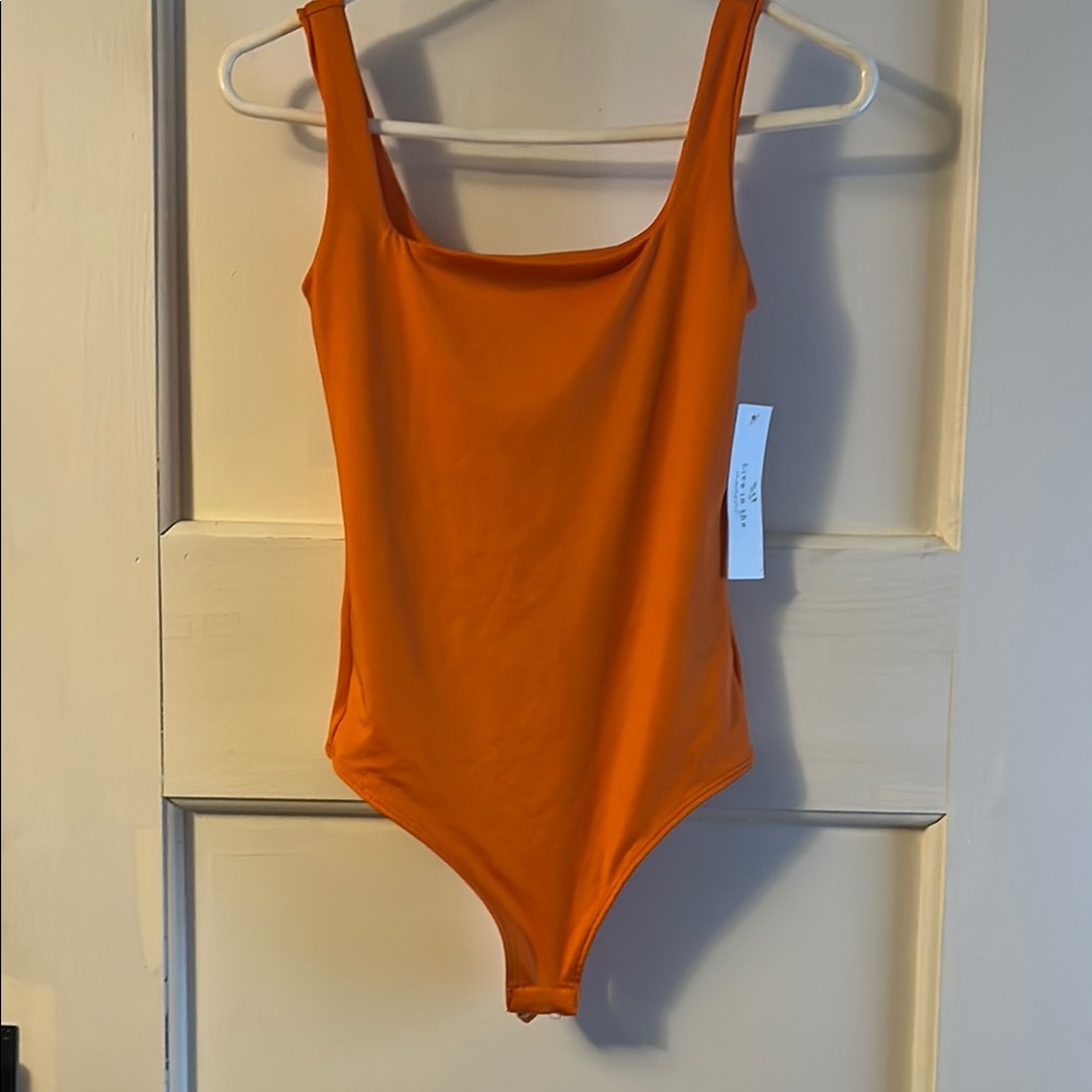 Orange Bodysuit